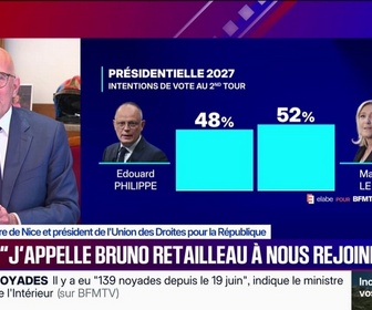 Replay BFM Politique - Présidentielle 2027: pour Éric Ciotti (UDR), Édouard Phillipe est une forme d'arrogance technocratique