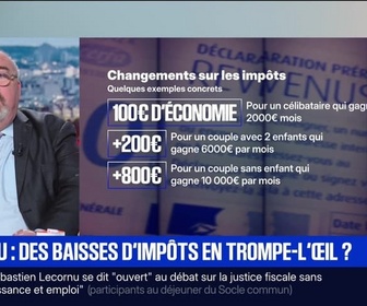 Replay BFM Première - BFM éco : Lecornu, des baisses d'impôts en trompe-l'œil ? - 30/09
