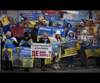 Replay A Kyiv, des manifestants exigent la libération des prisonniers de guerre détenus en Russie