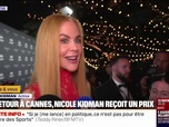 Replay Culture et vous - Après avoir tourné avec 27 réalisatrices en huit ans, Nicole Kidman récompensée du prix Women in motion à Cannes