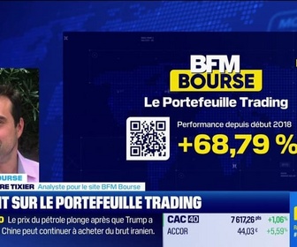 Replay BFM Bourse - Le Portefeuille trading - 24/05