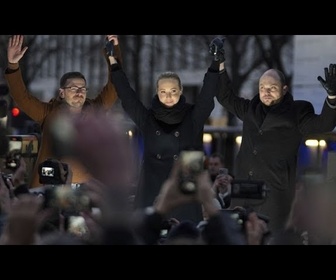 Replay Des personnalités de l'opposition russe manifestent contre Vladimir Poutine à Berlin