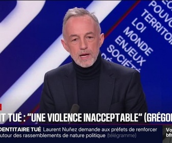 Replay BFM Politique - Je ne crois pas que ce soit une caricature de dire que La France insoumise est d'extrême gauche, déclare Emmanuel Grégoire, député Parti socialiste