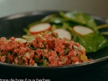 Replay Petits Plats en équilibre - Tartare de bœuf aux herbes et radis