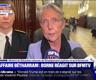 Replay BFM Story - Affaire Bétharram: On va mener les contrôles qui s'imposent dans les écoles privées sous contrat, annonce Élisabeth Borne