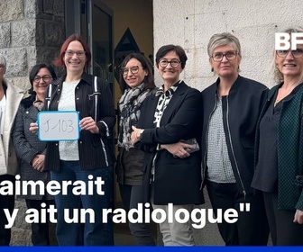Replay ROBIN DE BFM - Les salariées d'un centre de radiologie sans patients depuis 100 jours