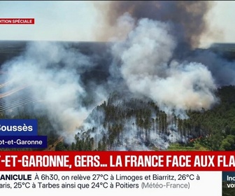 Replay BFM Première - Ain, Lot-et-Garonne, Gers...La France en proie aux flammes