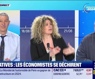 Replay Le débat - Nicolas Doze face à Jean-Marc Daniel : Législatives, les économistes se déchirent - 24/06