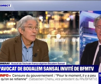 Replay Tout le monde veut savoir - L'avocat de Boualem Sansal invité de BFMTV - 25/11