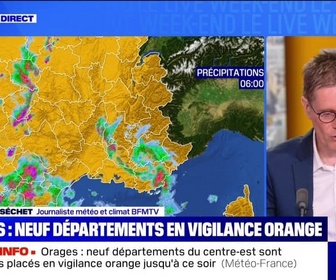 Replay Parlons info ! - Orages : neuf départements en vigilance orange - 19/07