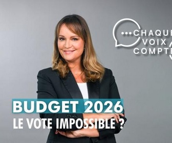 Replay Chaque voix compte - Budget 2026 : le vote impossible ?