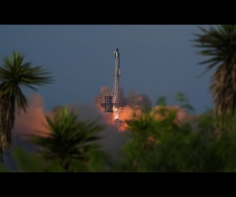 Replay Lancement réussi de la fusée Starship d'Elon Musk après neuf tentatives infructueuses