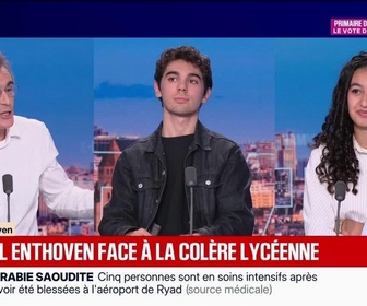 Replay Hammett Week-end - Raphaël Enthoven face à la colère lycéenne - 10/10