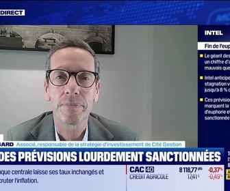 Replay BFM Bourse - USA Today : Intel rechute, le rythme de production pas à la hauteur de la demande, par John Plassard - 23/01