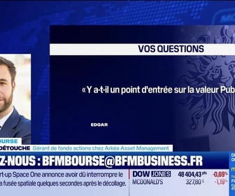 Replay BFM Bourse - Culture Bourse : Je voudrais savoir s'il y a un point d'entrée sur la valeur PUBLICIS ? , par Julie Cohen-Heurton - 05/03