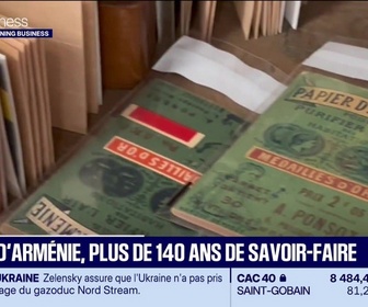 Replay Good Morning Business - Papier d'Arménie, plus de 140 ans de savoir-faire - 24/08