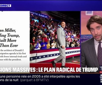 Replay 20H BFM - L'ENQUÊTE - Après son investiture, le plan radical de Donald Trump sur l'immigration