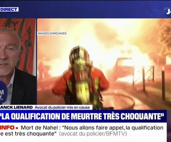 Replay BFM Story - Mort de Nahel: le policier mis en cause estime être un accusé politique, selon son avocat