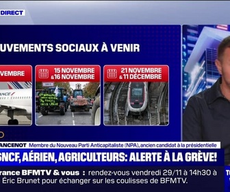 Replay Tout le monde veut savoir - SNCF, aérien, agriculteurs : alerte à la grève - 11/11