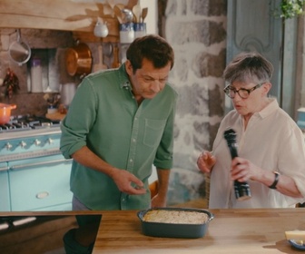 Replay Petits Plats en équilibre - Le gratin de courgette au cantal de Dominique Peythieu