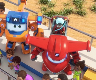 Replay Super Wings - Pilotage dans le désert