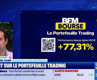 Replay BFM Bourse - Le point sur le portefeuille trading - 12/03