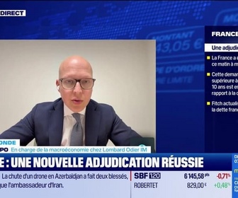 Replay BFM Bourse - L'éco du monde : La France a émis 13,45 mds d'euros de dettes aujourd'hui - 05/03