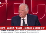 Replay BFM Politique - Présidentielle de 2027: J'entends, avec La France Humaniste, être présent pour ce grand combat, déclare Dominique de Villepin