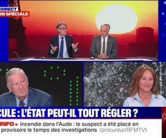 Replay BFM Story - Face à Duhamel : Ségolène Royal - Canicule : l'État peut-il tout ? - 01/07