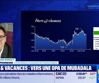 Replay BFM Bourse - Pierre et Vacances monte, bientôt sous pavillon émirati - 22/06