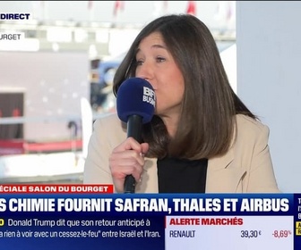 Replay Good Morning Business - Caroline Gaches (Gaches Chimie) : Gaches Chimie fournit Safran, Thales et Airbus - 17/06