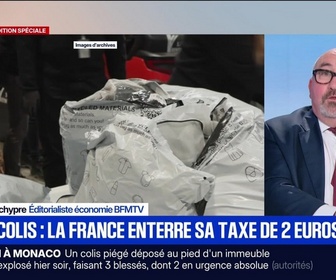 Replay BFM Première - BFM éco : Petits colis, la France enterre sa taxe de 2 euros - 30/06