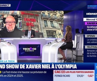 Replay Tech & Co, la quotidienne - Le grand show de Xavier Niel à L'Olympia - 18/09