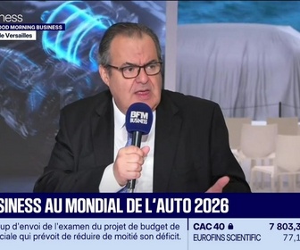 Replay Good Morning Business - François Roudier (OICA) : Auto, les marques chinoises à la conquête du monde - 12/10