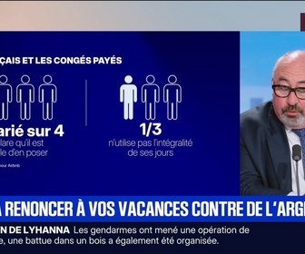 Replay BFM Première - BFM Conso : Prêts à renoncer à vos vacances contre de l'argent ? - 04/06