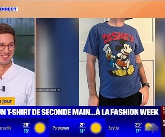 Replay L'image du jour - Un tee-shirt vintage vendu huit euros sur Vinted se retrouve au défilé de mode Coperni