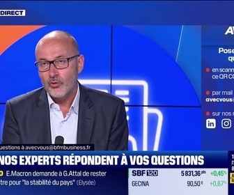 Replay Avec Vous, BFM Business vous répond - Avec vous - Lundi 8 juillet