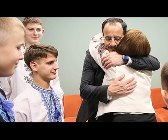 Replay Níkos Christodoulídis en Ukraine : choqué par les histoires d'enfants enlevés par la Russie