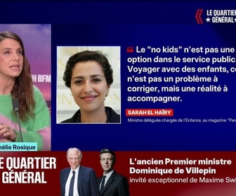 Replay 20H BFM - LE CHOIX D'AMÉLIE ROSIQUE - Voitures TGV No kids: pourquoi la polémique enfle ?