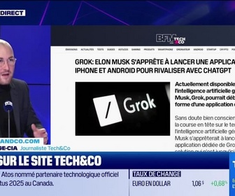 Replay Tech & Co, la quotidienne - À lire sur le site Tech&Co : L'intelligence artificielle générative d'Elon Musk, Grok, pourrait débarquer sous la forme d'une application dédiée, par Pierre Berge-Cia - 27/11