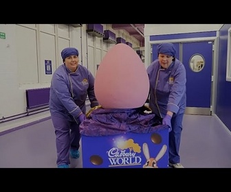 Replay Cadbury dévoile un énorme Mega Mini Egg de 55 kg pour Pâques