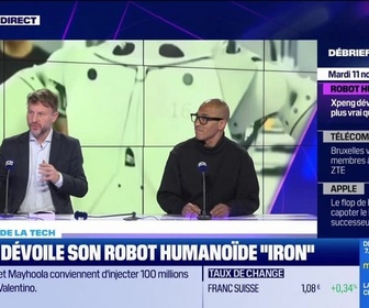 Replay Tech & Co, la quotidienne - Xpeng dévoile son robot humanoïde Iron - 11/11