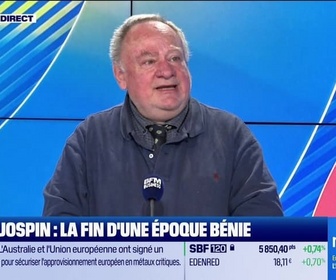 Replay L'édito de Raphaël Legendre - L'Edito de Jean-Marc Daniel : Lionel Jospin, la fin d'une époque bénie - 24/03