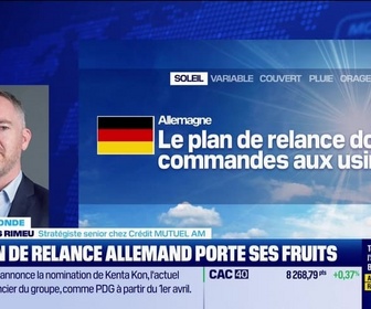 Replay BFM Bourse - L'éco du monde : L'Allemagne revient en force, hausse de 8,8% des commandes aux usines - 06/02