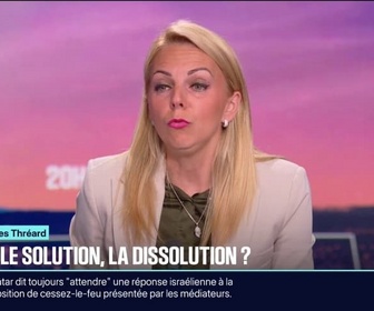 Replay 20H BFM - Vote de confiance du 8 septembre: Notre objectif, c'est d'aller chercher la majorité absolue à l'Assemblée nationale, affirme Edwige Diaz, députée RN de Gironde