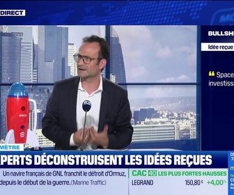 Replay BFM Bourse - Bullshitomètre : SpaceX est un bon investissement - FAUX répond Bertrand Puiffe - 18/06