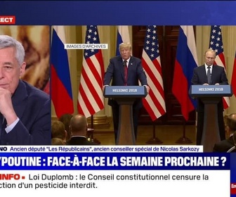 Replay BFM Story - Story 2 : Trump/Poutine, face-à-face la semaine prochaine ? - 07/08