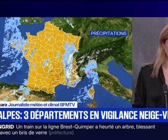 Replay BFM Grand Soir - Rhône-Alpes : trois départements en vigilance neige-verglas - 23/01