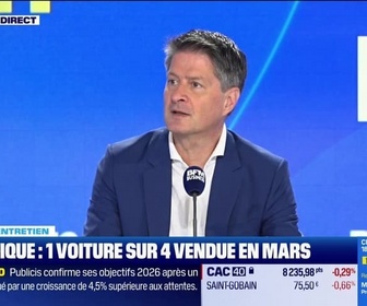 Replay Good Morning Business - Le Grand entretien : Citroën, hausse de 13% des ventes au T1 - 14/04