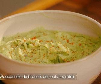 Replay Petits Plats en équilibre - Guacamole de brocolis de Louis Leprêtre